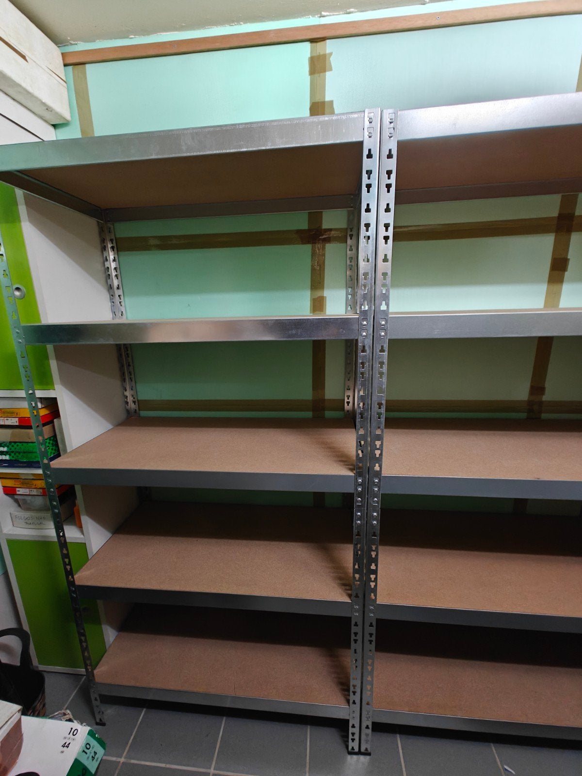 heavy duty metalen rek 180 x 92 x 46 cm, Huis en Inrichting, Ophalen