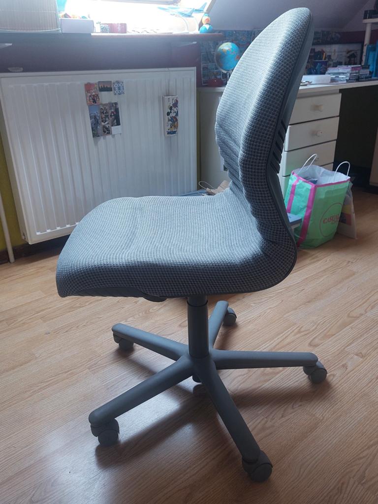 Chaise de bureau en tissu, réglable en hauteur, Maison & Meubles, Enlèvement, Chaise de bureau