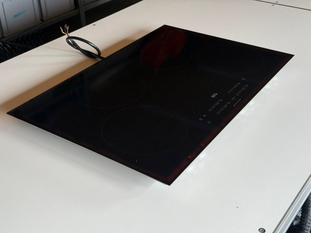 Inductie kookplaat AEG, Ophalen, Gebruikt, 4 kookzones, Inbouw