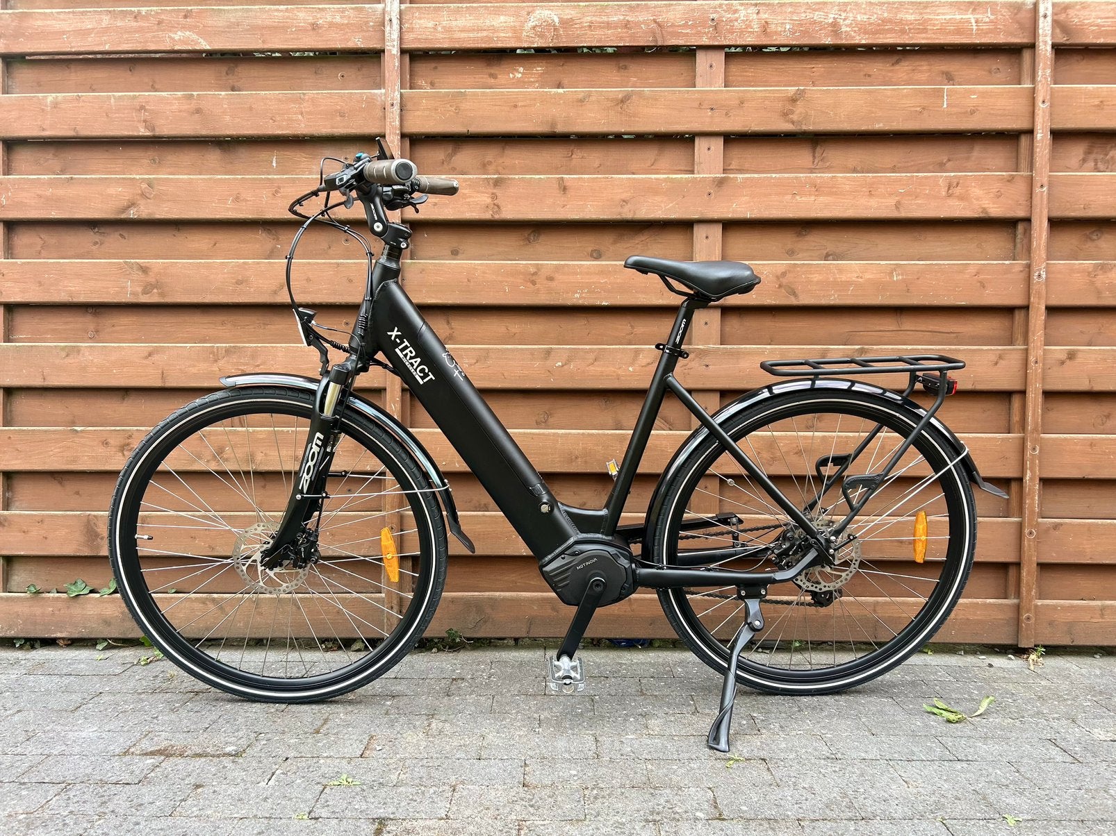 Elektrische fiets middenmotor, Fietsen en Brommers, Ophalen, Zo goed als nieuw