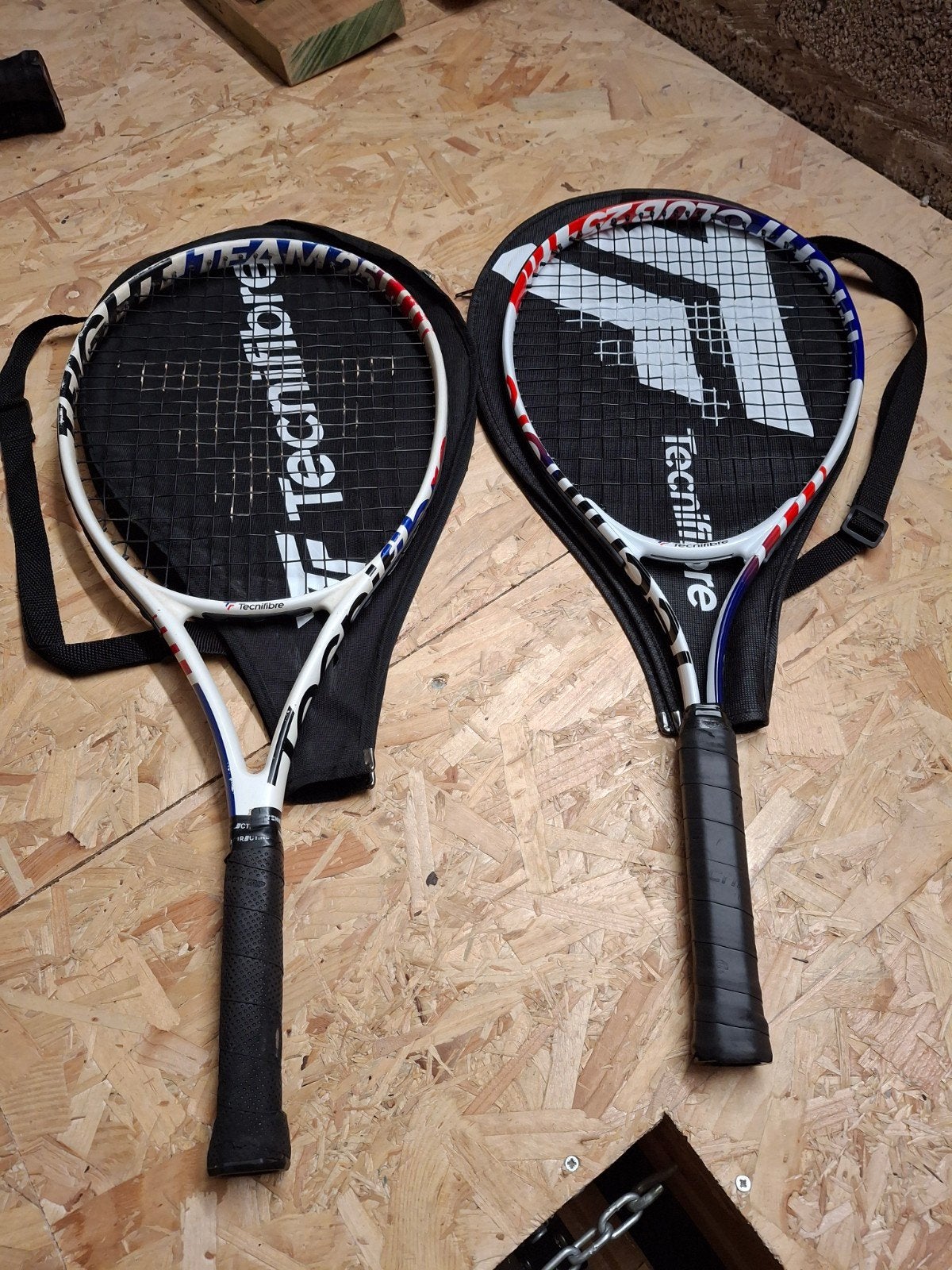 2 raquettes de tennis Technifibre de 25 pouces pour enfants, Enlèvement, Raquette