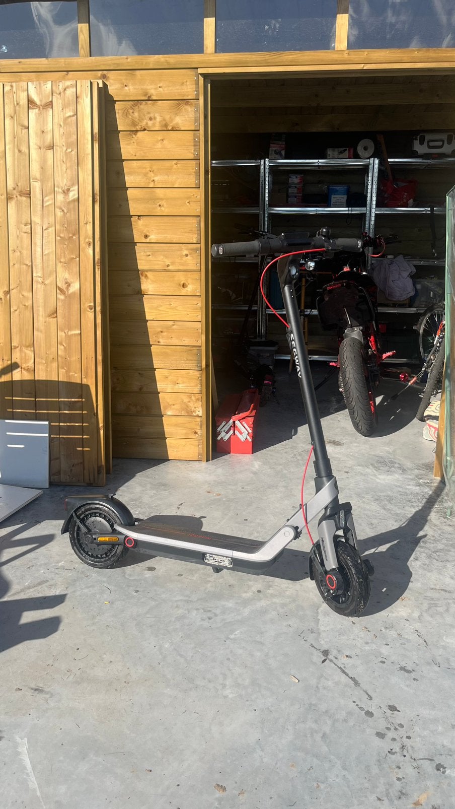 Ninebot e3 pro elektrische step, Ophalen of Verzenden, Zo goed als nieuw