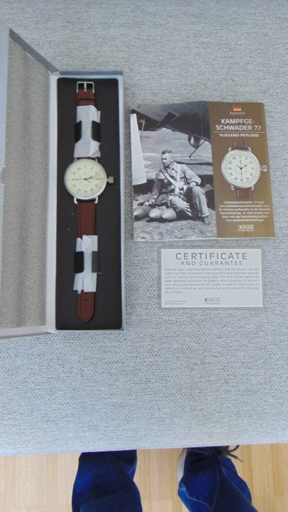 Montre pilote Kampfgeschwader 77  - 2e WO., Enlèvement ou Envoi, Armée de l'air, Autres types