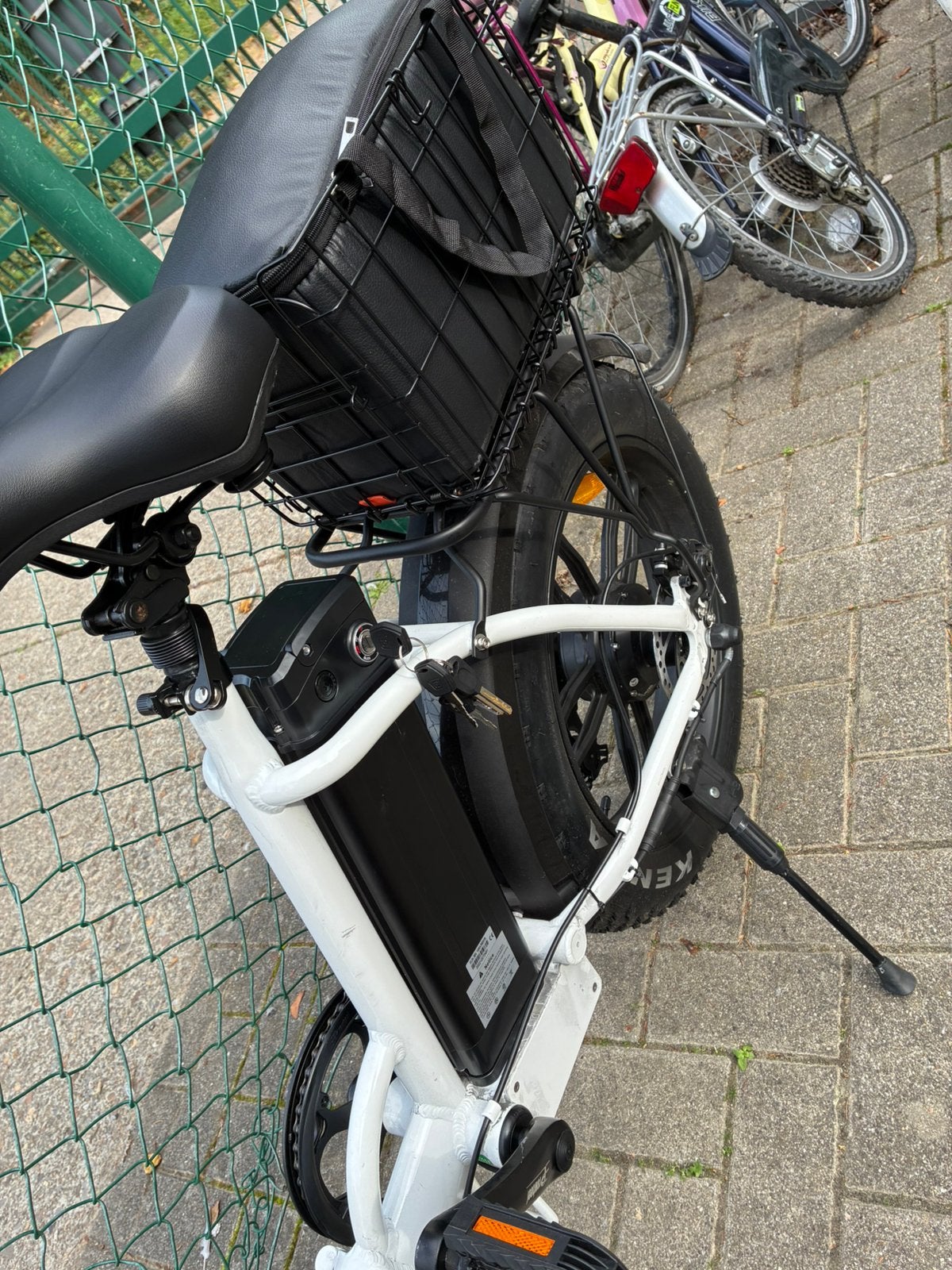 Troy elektrische vouwfiets Fatbike 250W – 25 km/u, Fietsen en Brommers, Ophalen, Zo goed als nieuw