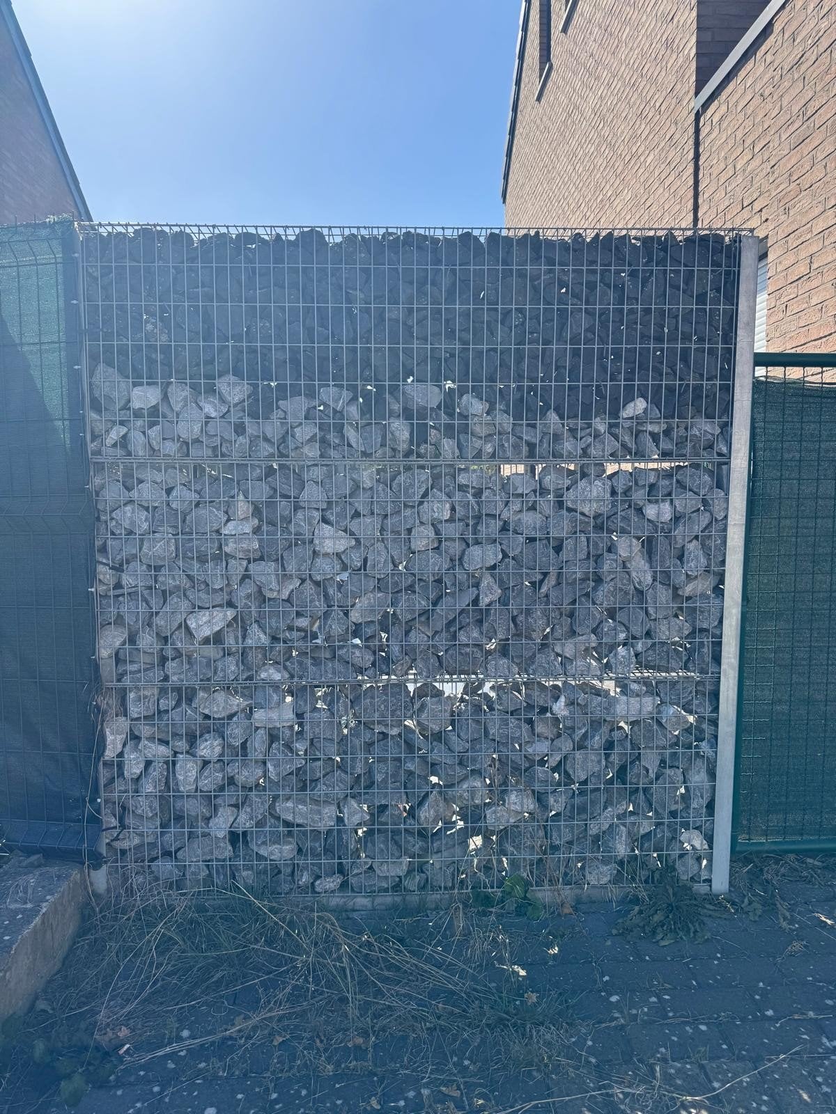 Gabion complet, Enlèvement