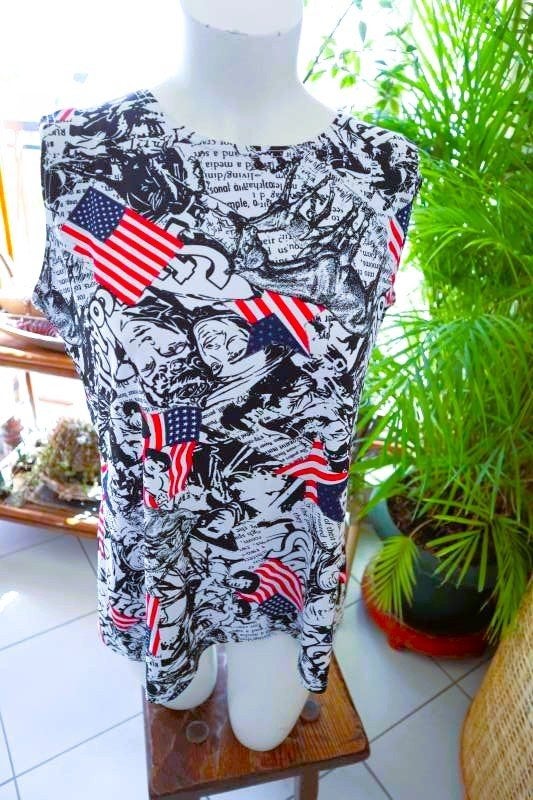 film icoon T-shirt USA top, Vêtements | Femmes, Tops, Sans manches, Taille 46/48 (XL) ou plus grande, Enlèvement ou Envoi, Autres couleurs