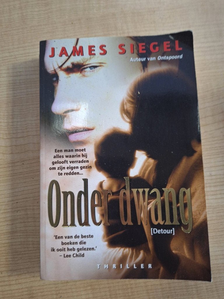 boek onder dwang - James Siegel, Ophalen of Verzenden, Zo goed als nieuw