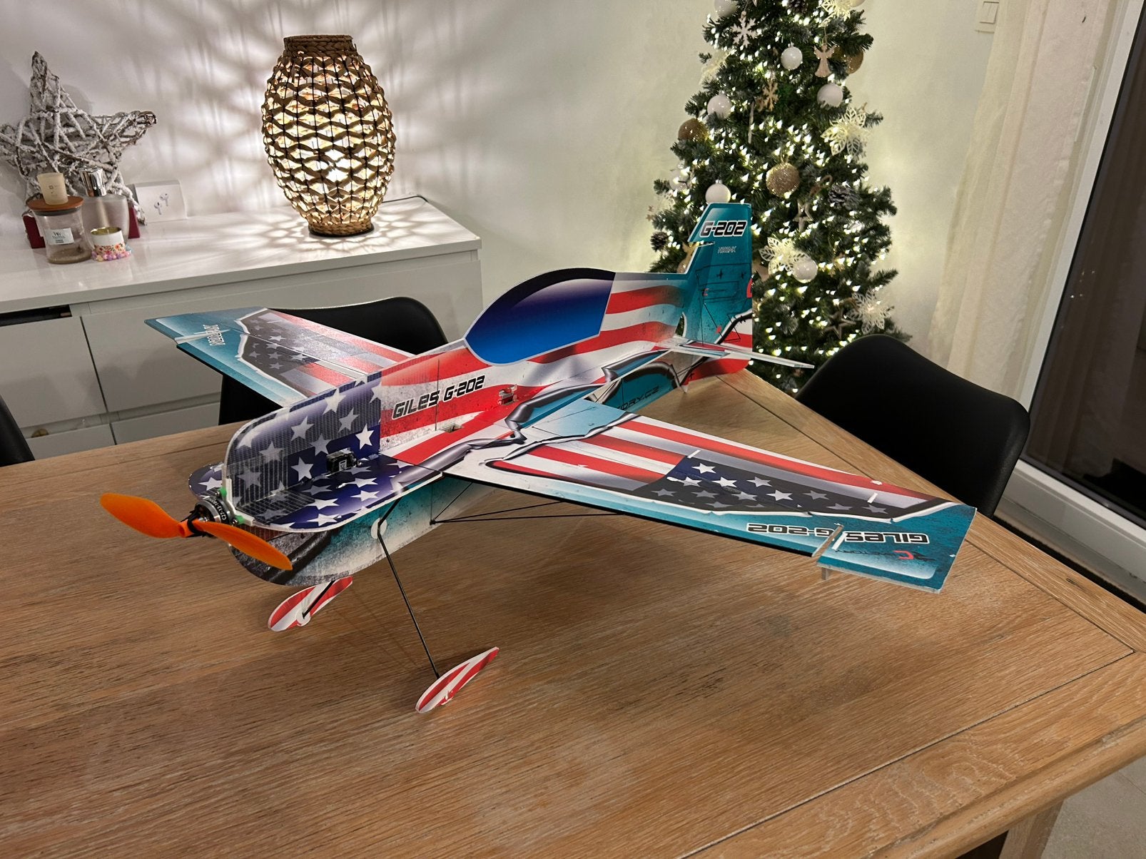 Giles 202 Rc Factory, Hobby & Loisirs créatifs, Enlèvement, Comme neuf, Électro, RTF (Ready to Fly)