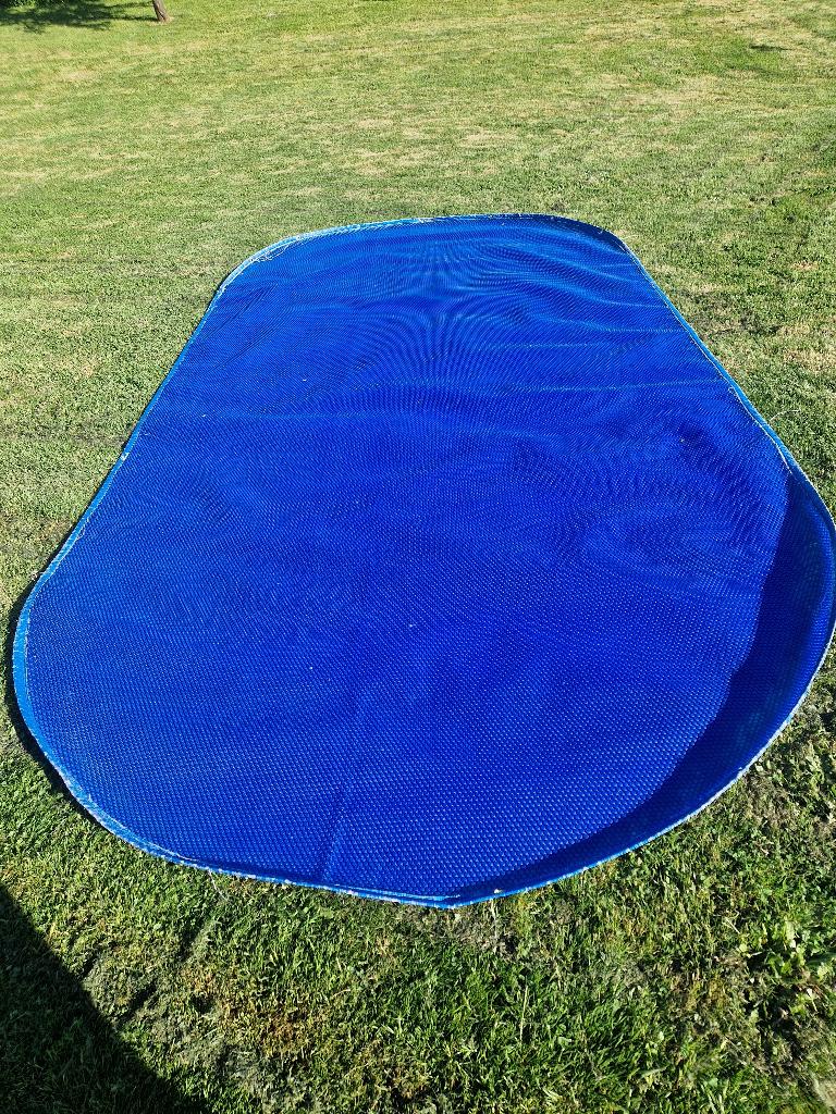 Bâche bulle piscine 2.5m x 5.1m, Jardin & Terrasse, Accessoires de piscine, Utilisé, Couverture de piscine, Enlèvement