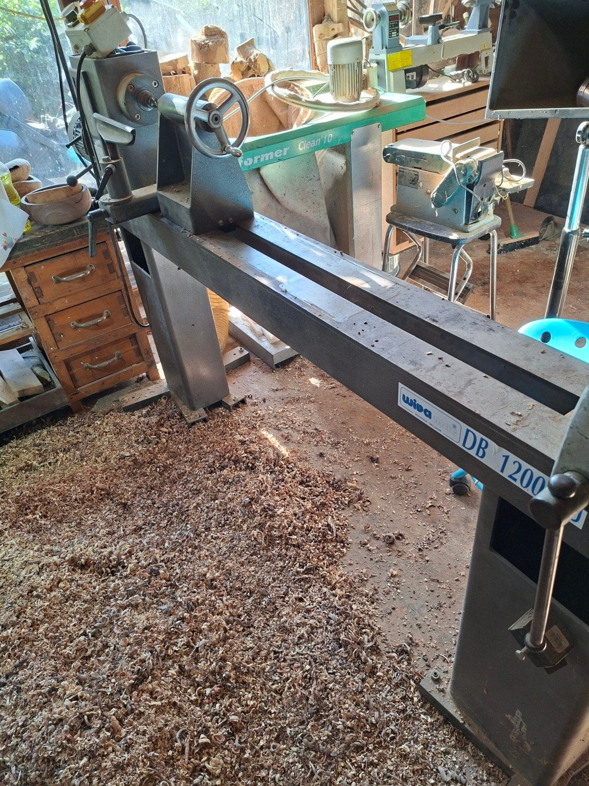 tour à bois db 1200, Enlèvement, Comme neuf