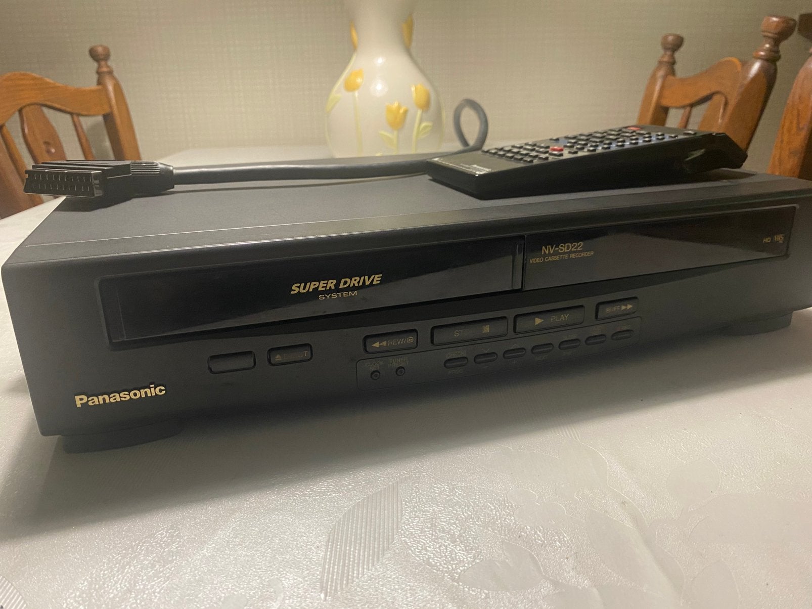 Panasonic video speler, Ophalen, Gebruikt