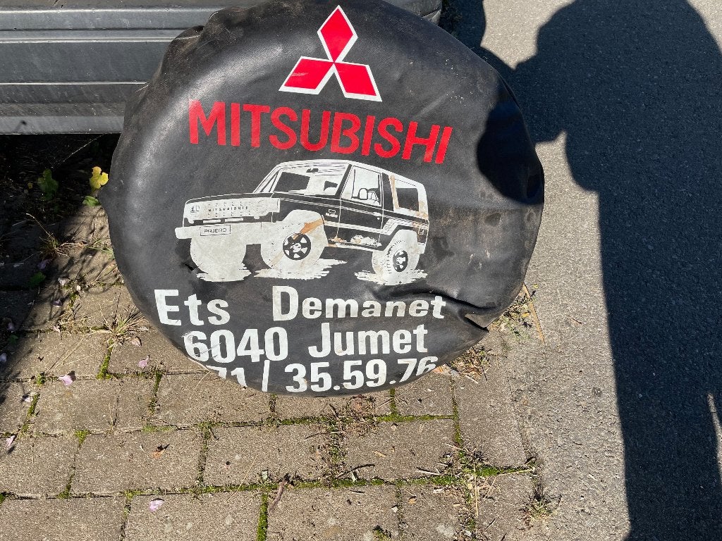 Mitsubishi Pajero mk1 reservewiel hoes, Auto's, Particulier, SUV of Terreinwagen, Mitsubishi, Te koop