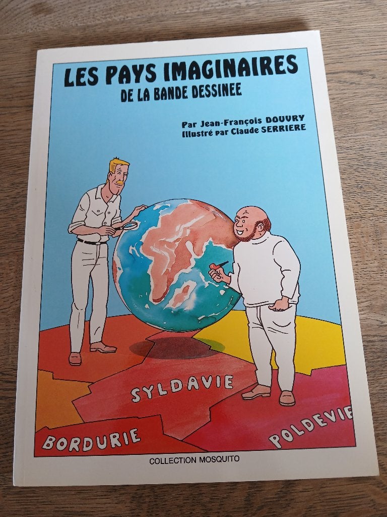 Livre "les pays imaginaires de la BD" dédicacé, Livres, Enlèvement