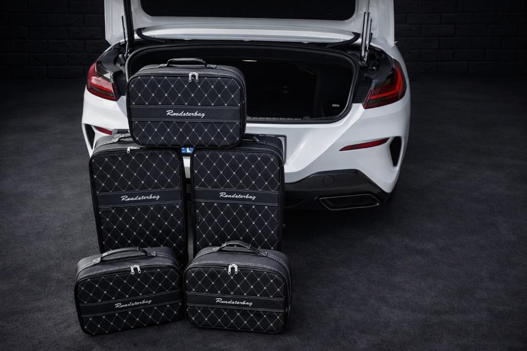 Ensemble de valises cuir Roadsterbag pour BMW Série 8 Cabrio, Envoi, Neuf
