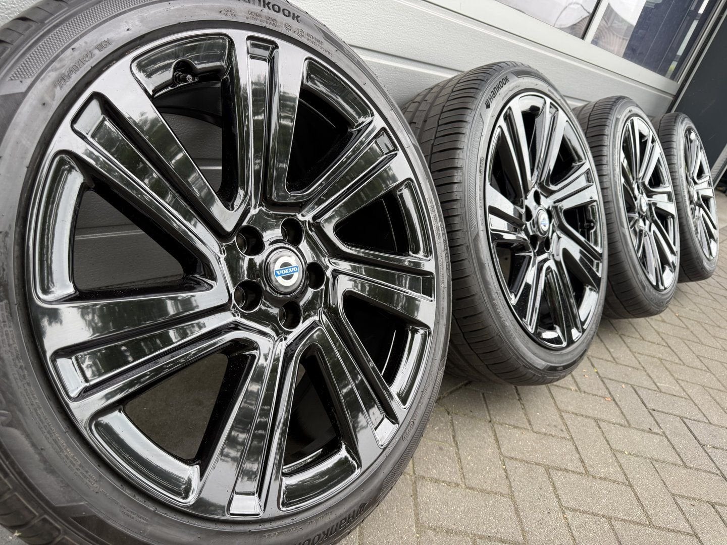 22 inch Volvo EX90 twin signle performance velgen zomerbande, Auto-onderdelen, Banden en Velgen, Gebruikt, -, 265 mm, -