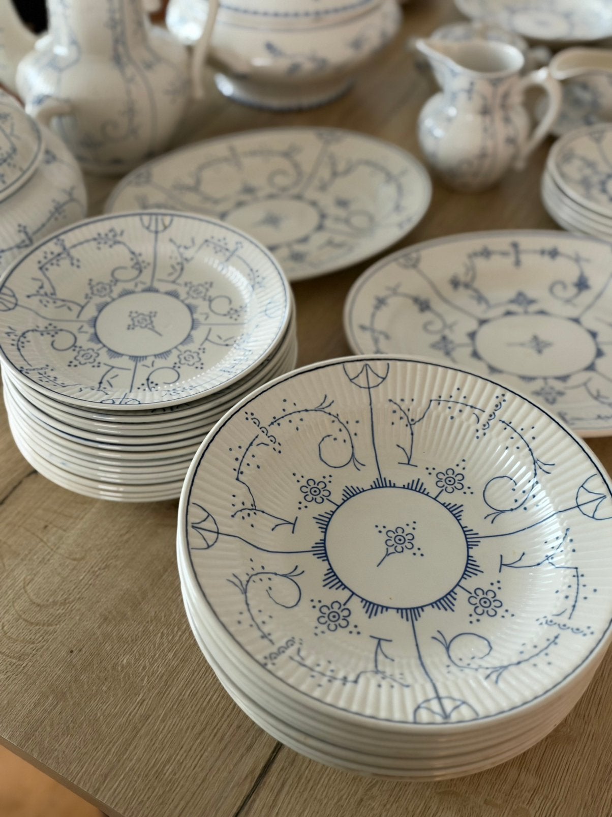 Antiek servies Boch in perfecte staat, Ophalen