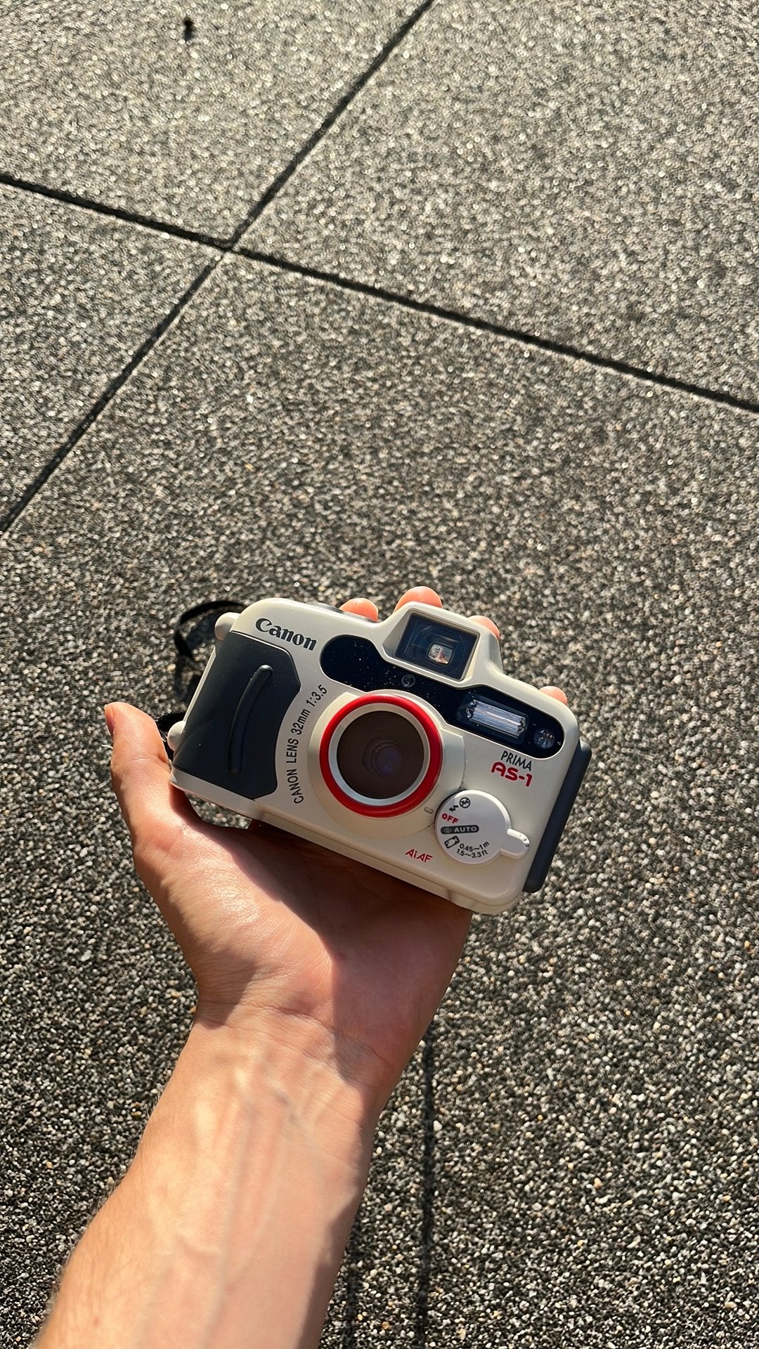 Canon AS-1, Audio, Tv en Foto, Fotocamera's Analoog, Ophalen of Verzenden, Zo goed als nieuw, Canon