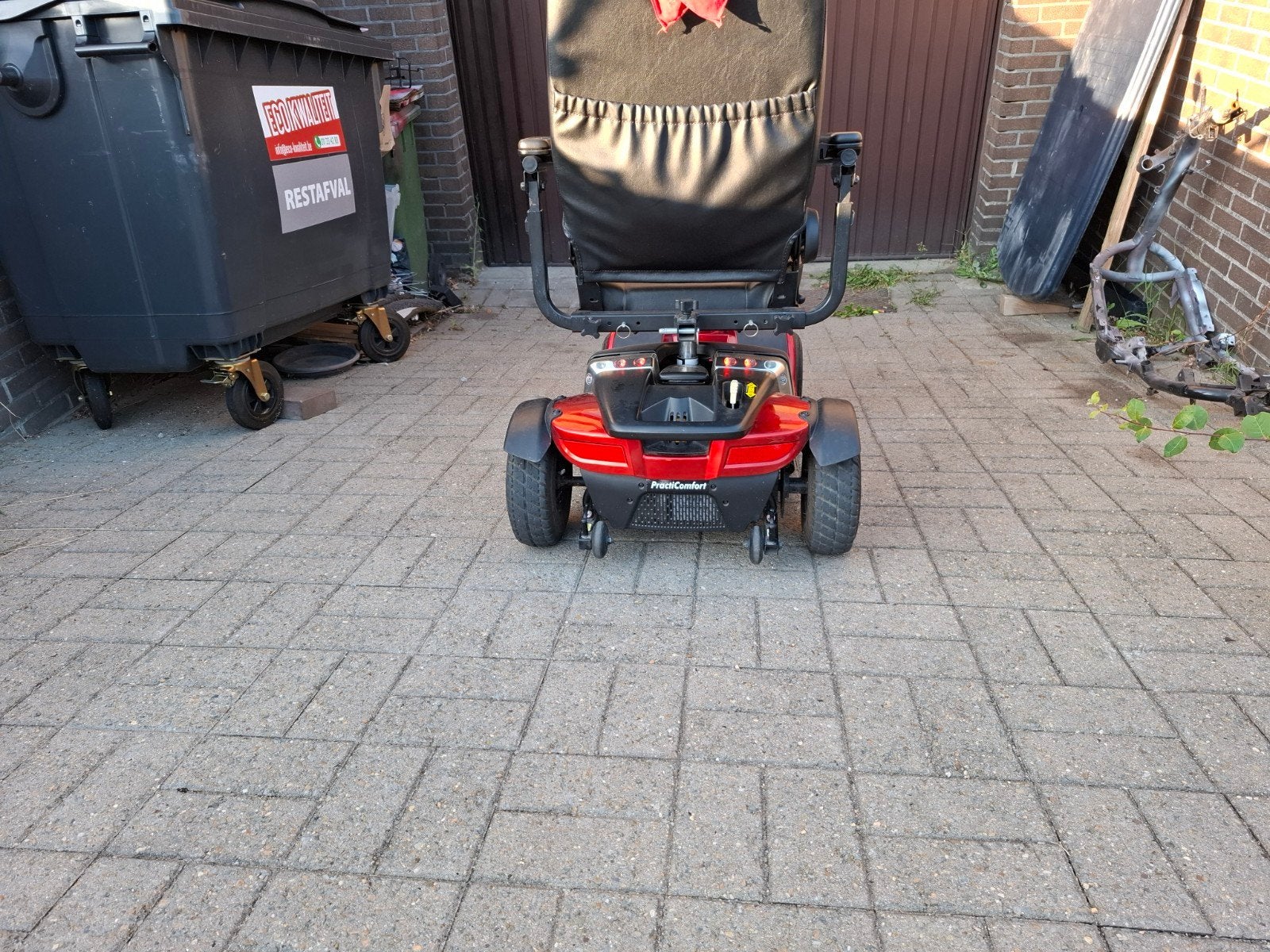 scootmobiel, Ophalen