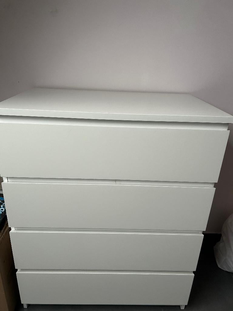 MALM ladekast, Huis en Inrichting, Kasten | Ladekasten, Zo goed als nieuw, 100 tot 150 cm, Overige houtsoorten, Ophalen