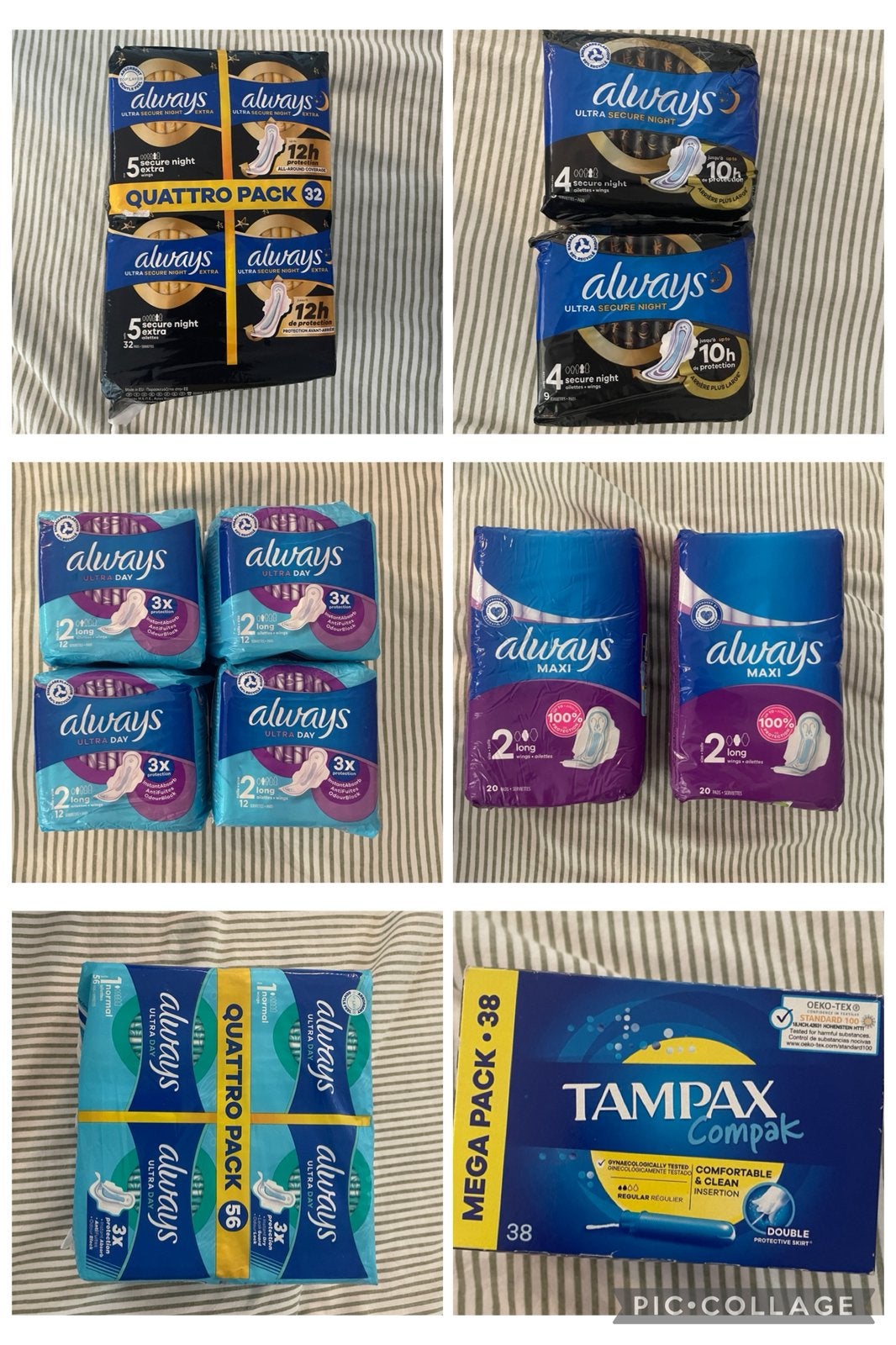 Maamdverbanden en tampons, Enlèvement ou Envoi, Neuf