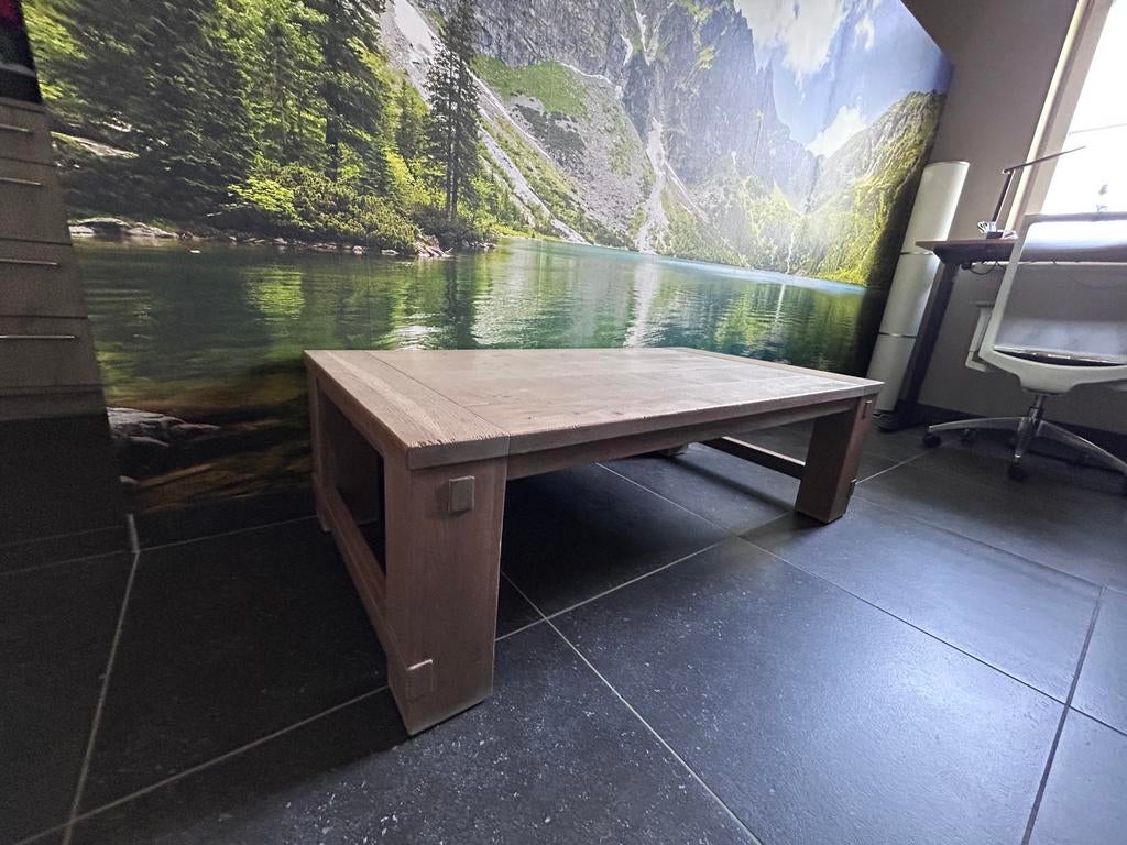 Salontafel white oak, Ophalen, Gebruikt, 100 tot 150 cm, Eikenhout