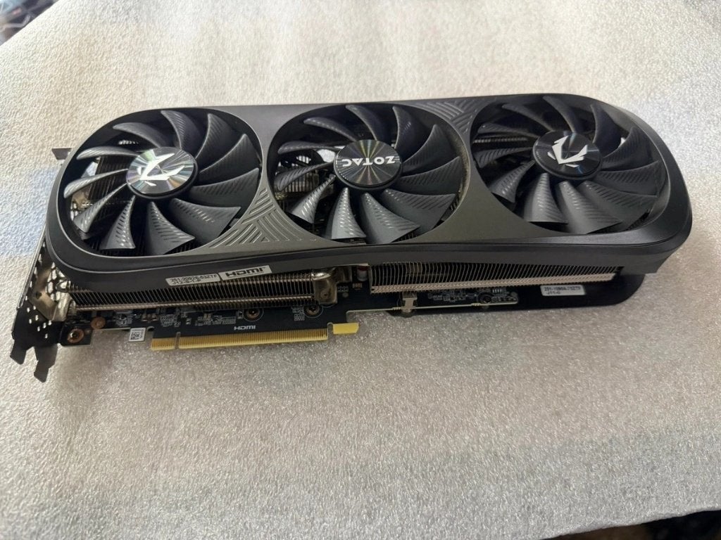 ZOTAC GeForce RTX 4070 Ti Super Trinity OC 16 GB GDDR6X, Computers en Software, Gebruikt, Overige soorten, Ophalen of Verzenden