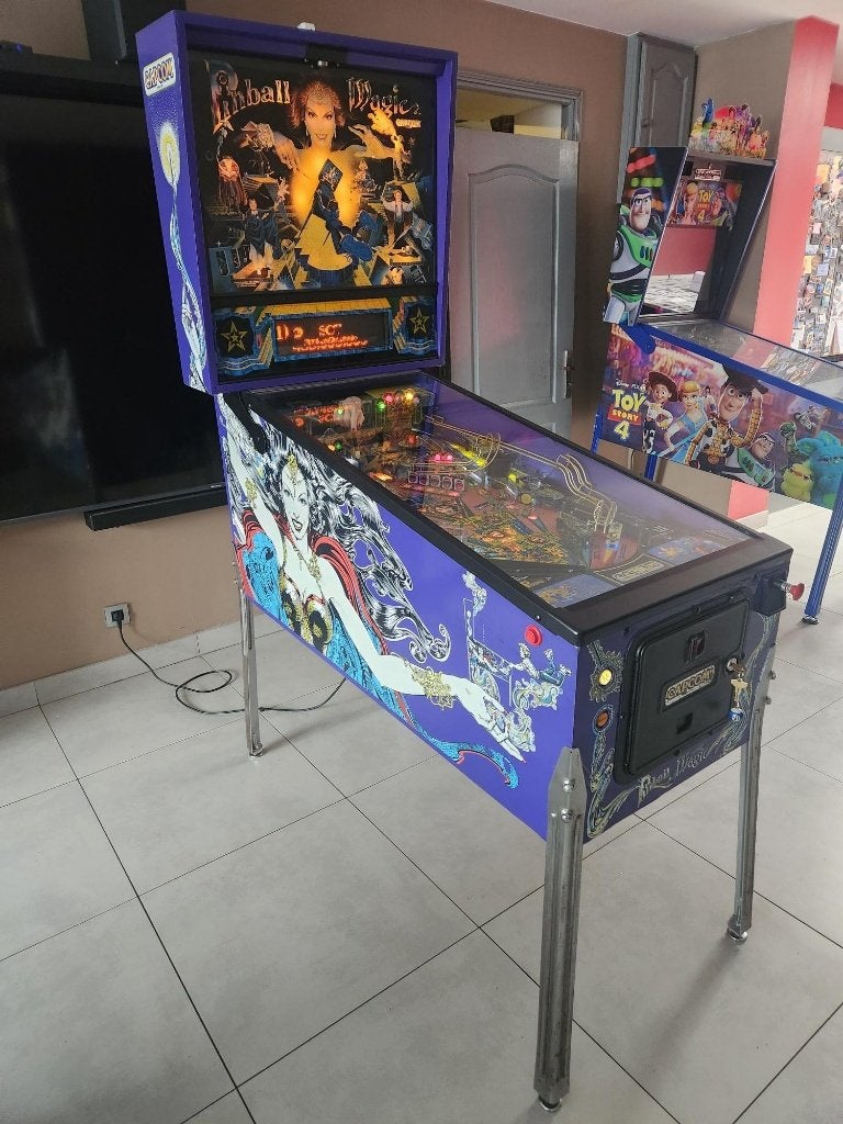 flipper pinball magic capcom (restaurer , led), Enlèvement, Nintendo