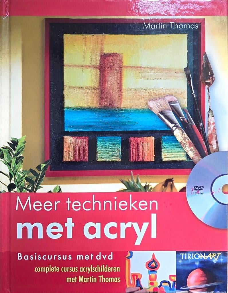 Acryl schilderen leerboek en dvd, Audio, Tv en Foto, Fotoalbums en Accessoires, Ophalen
