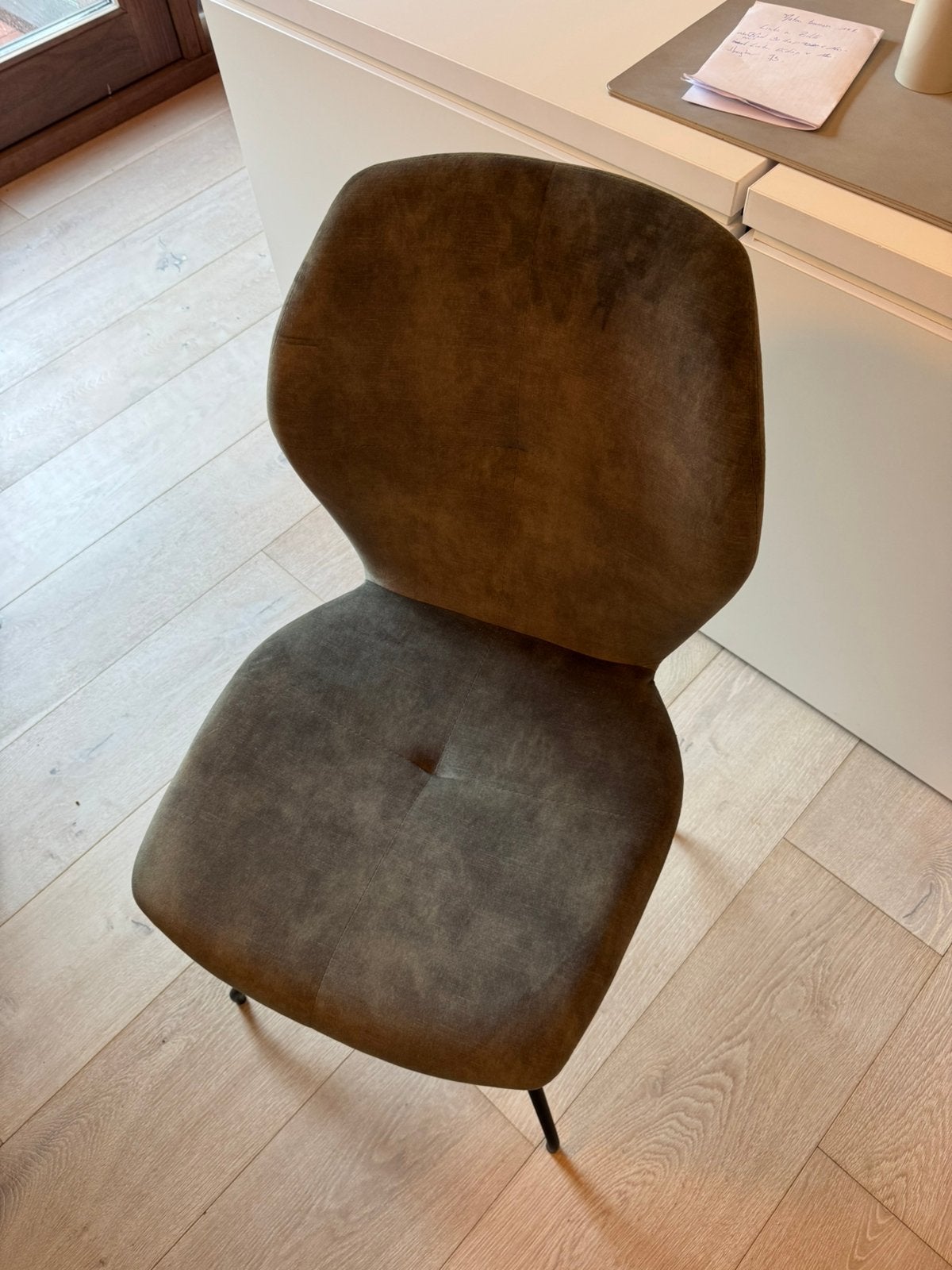 4 stoelen MOOD, Huis en Inrichting, Ophalen, Overige kleuren, Zo goed als nieuw, Vier