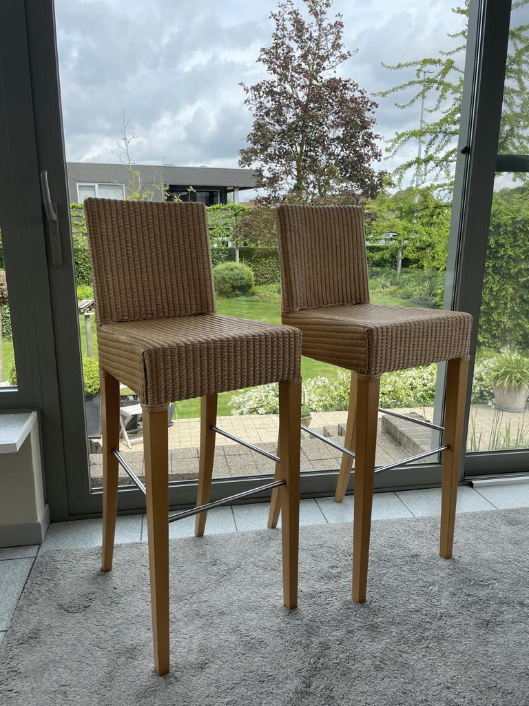 barstoelen Vincent Sheppard, Huis en Inrichting, Ophalen, Gebruikt, Met voetsteun, 90 cm of meer