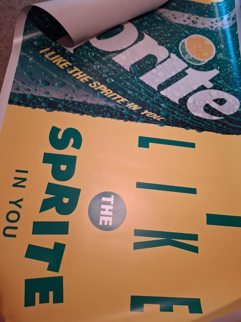 poster Sprite, Collections, Enlèvement, Utilisé