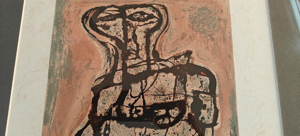 WILLEM VAN HECKE (1893-1976), lithografie in kleur, Ophalen, Willem Van Hecke, Zo goed als nieuw, Grafische vormgeving