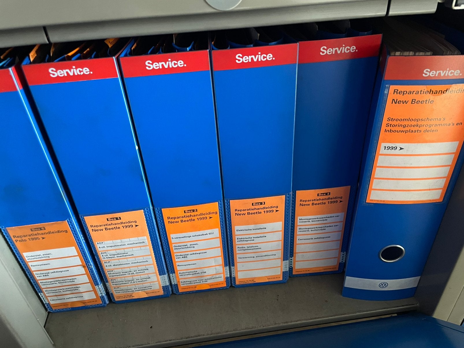 Originele vw werkplaatshandboeken, Auto diversen, Handleidingen en Instructieboekjes, Ophalen