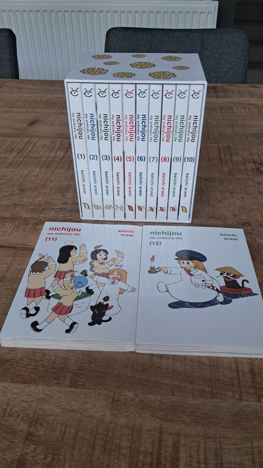 Nichijou volume 1 t.e.m. 12 (Engels), Boeken, Meerdere comics, Ophalen of Verzenden, Zo goed als nieuw, Japan (Manga)