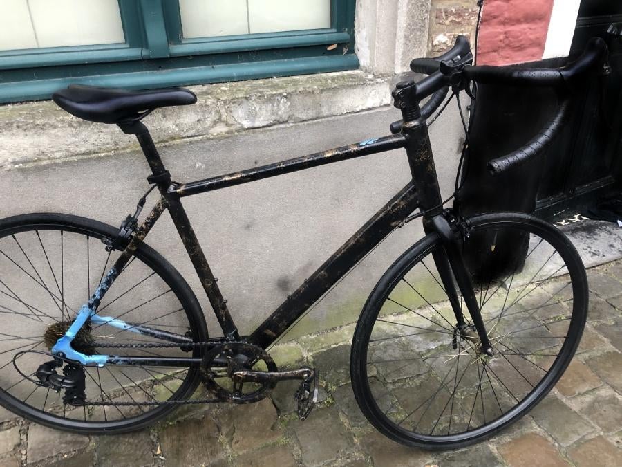 WoLfArT-Té #01: "The Genesis" – Kunstzinnige Koersfiets, Ophalen, Zo goed als nieuw, Minder dan 10 versnellingen, Overige merken