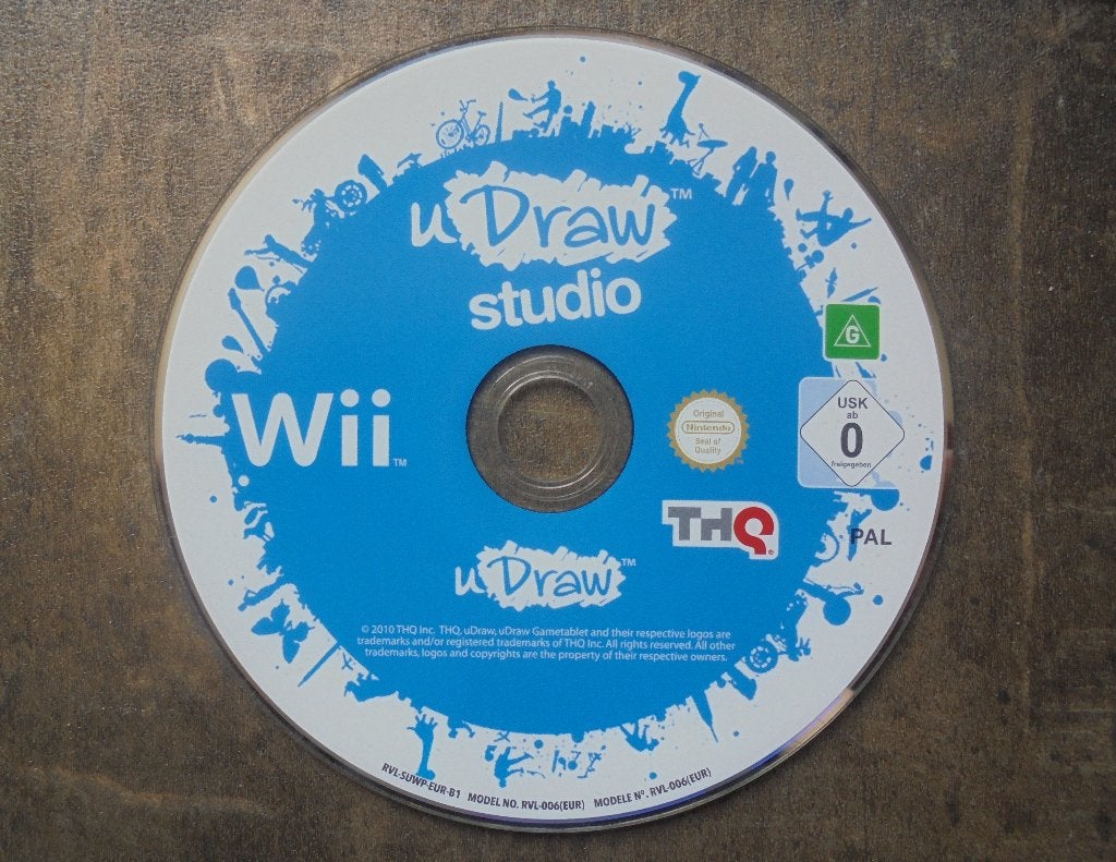 U Draw Studio voor Wii (zie foto's), Games en Spelcomputers, Games | Nintendo Wii, Puzzel en Educatief, Gebruikt, 1 speler, Ophalen of Verzenden
