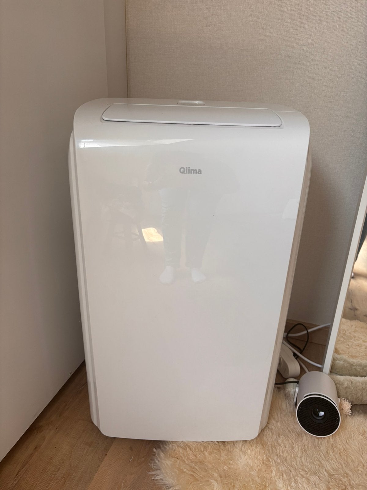 Mobiele airco, Comme neuf, Enlèvement, Télécommande, 100 m³ ou plus grand