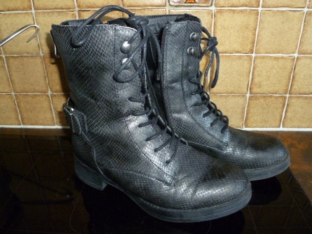 Grijze winter hoge schoen, maat 37., Kleding | Dames, Sprox, Ophalen of Verzenden