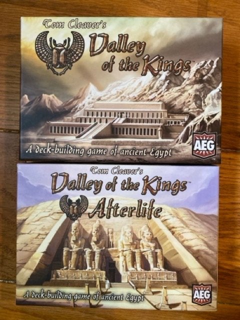 VALLEY OF THE KINGS + AFTERLIFE - geweldig kaartspel van AEG, Hobby en Vrije tijd, Ophalen of Verzenden