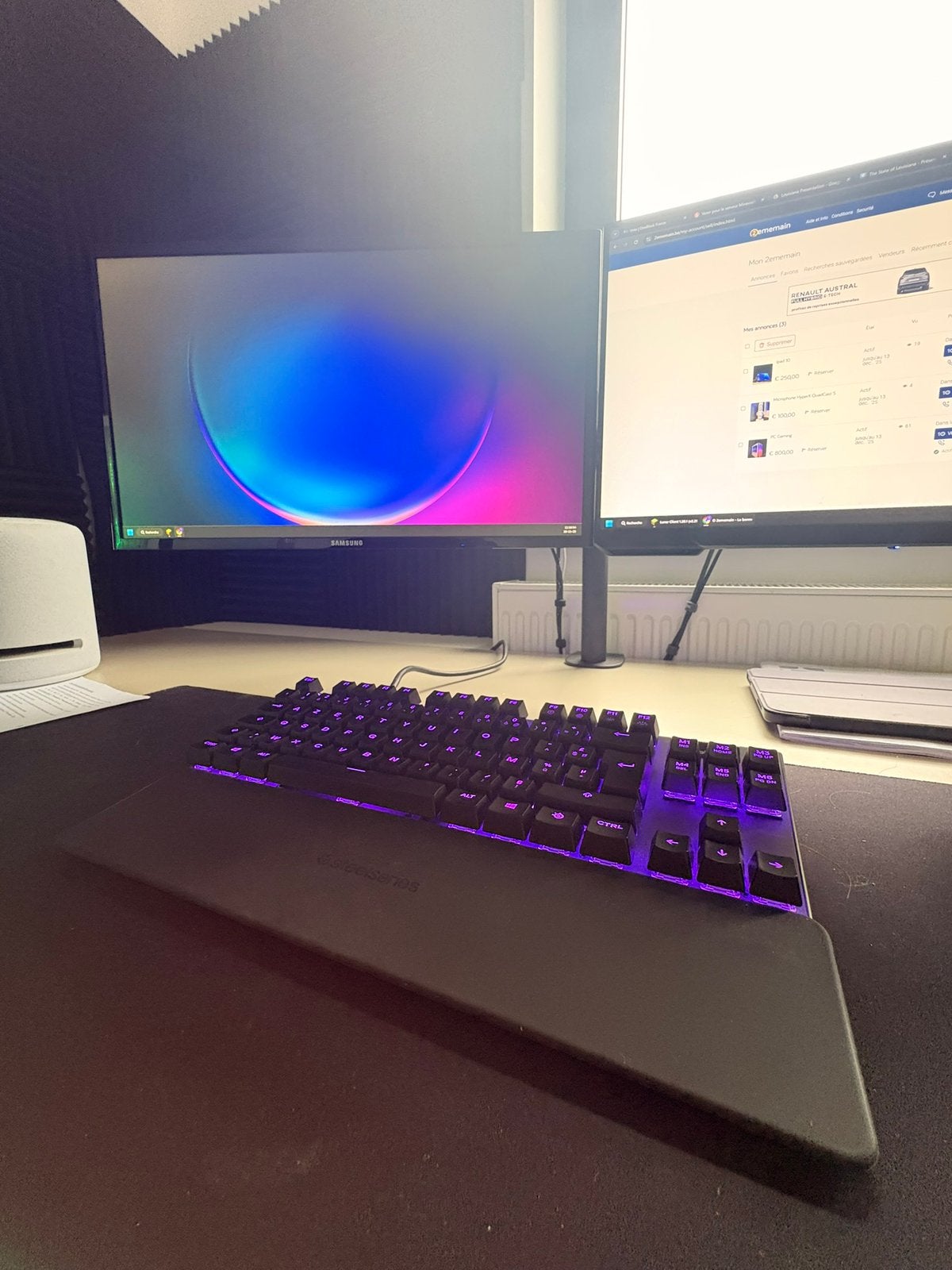 Steelseries Apex 7 TKL, Ophalen, Gebruikt, Gaming toetsenbord, Azerty