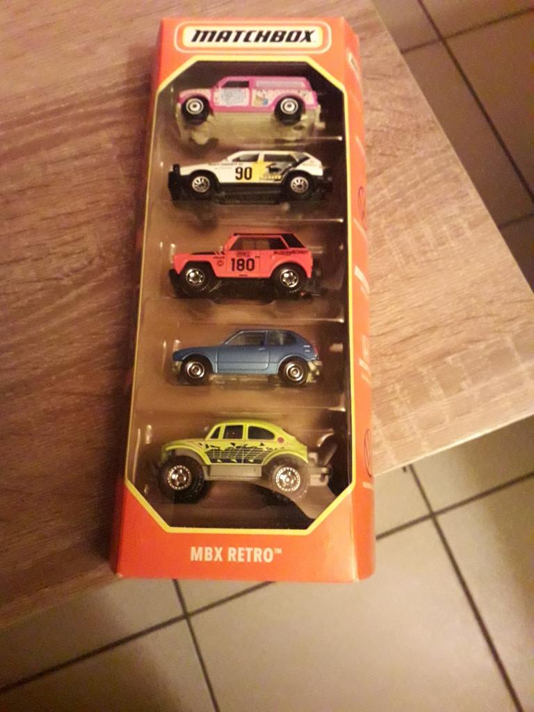 Matchbox  5-pack, Enlèvement