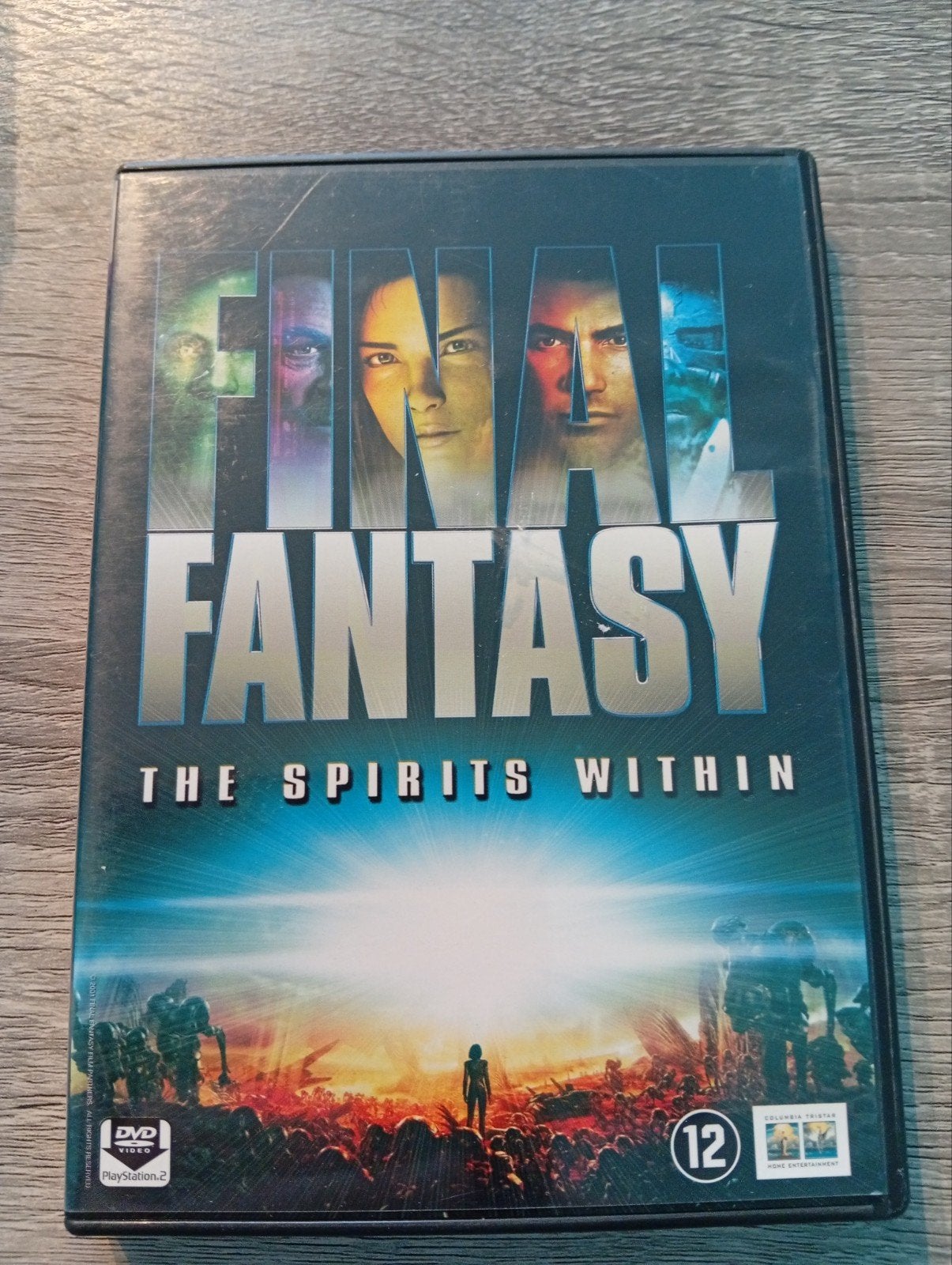 Final Fantasy science fiction animatie dvd, Turks, Bonusmateriaal, Engels, Animatie