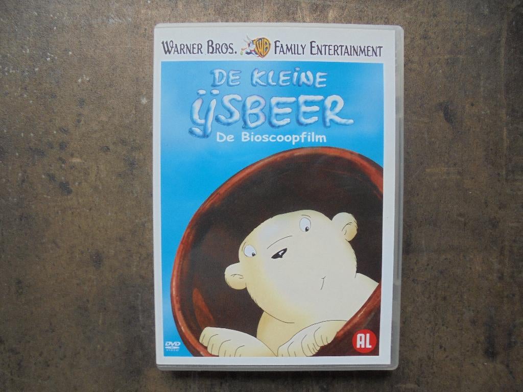 DVD De Kleine IJsbeer De Bioscoopfilm (zie foto's), Alle leeftijden, Ophalen of Verzenden, Gebruikt, Tekenfilm