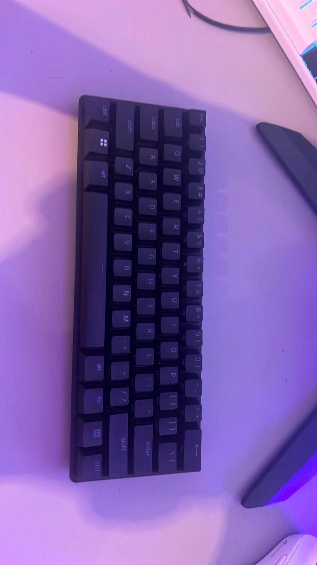 Razer huntsman mini, Computers en Software, Toetsenborden, Ophalen, Multimediatoetsen, Zo goed als nieuw, Qwerty