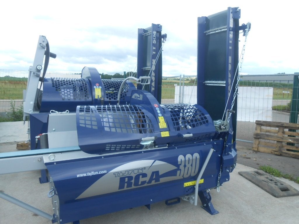 combiné pour le bois de chauffage TAJFUN RCA 380, 6 m³ ou plus, Enlèvement, Chêne, Troncs d'arbres