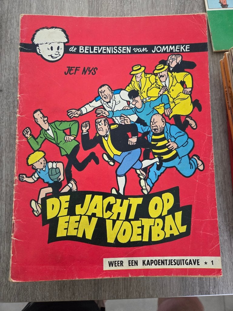 Groot lot 124 Jommeke strips(1e drukken+Kapoentjesuitgaves!), Boeken, Stripverhalen, Gelezen, Jef Nys., Ophalen of Verzenden, Meerdere stripboeken
