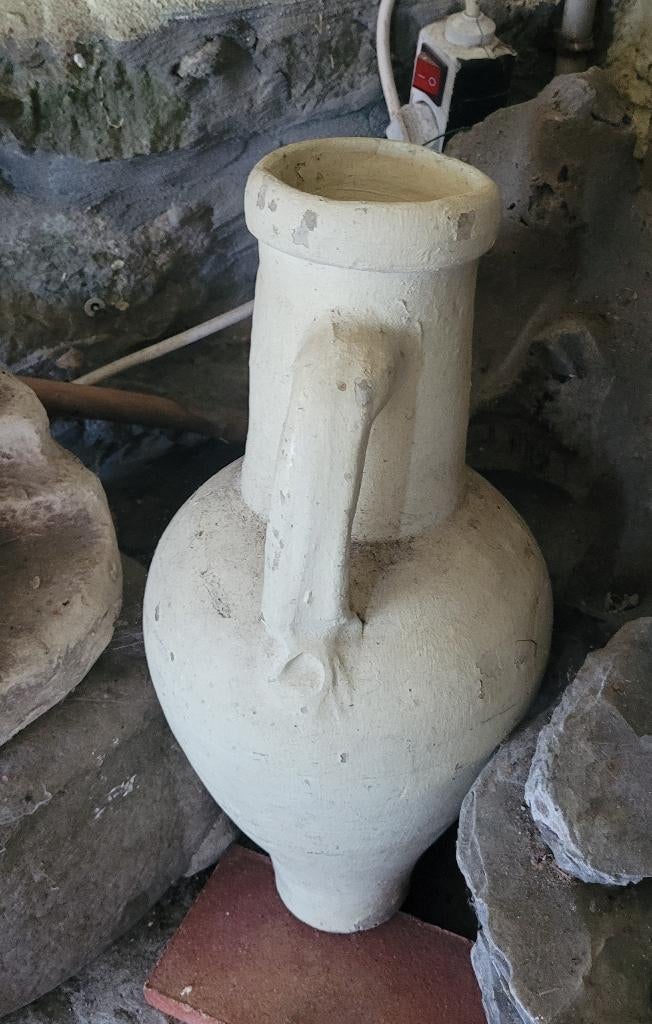 Terracotta-amfora, Ophalen