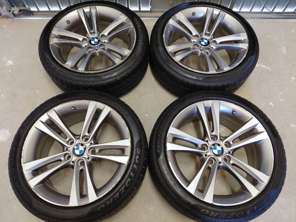 18 inch velgen met winterbanden BMW 3-serie F30 / F31, Ophalen