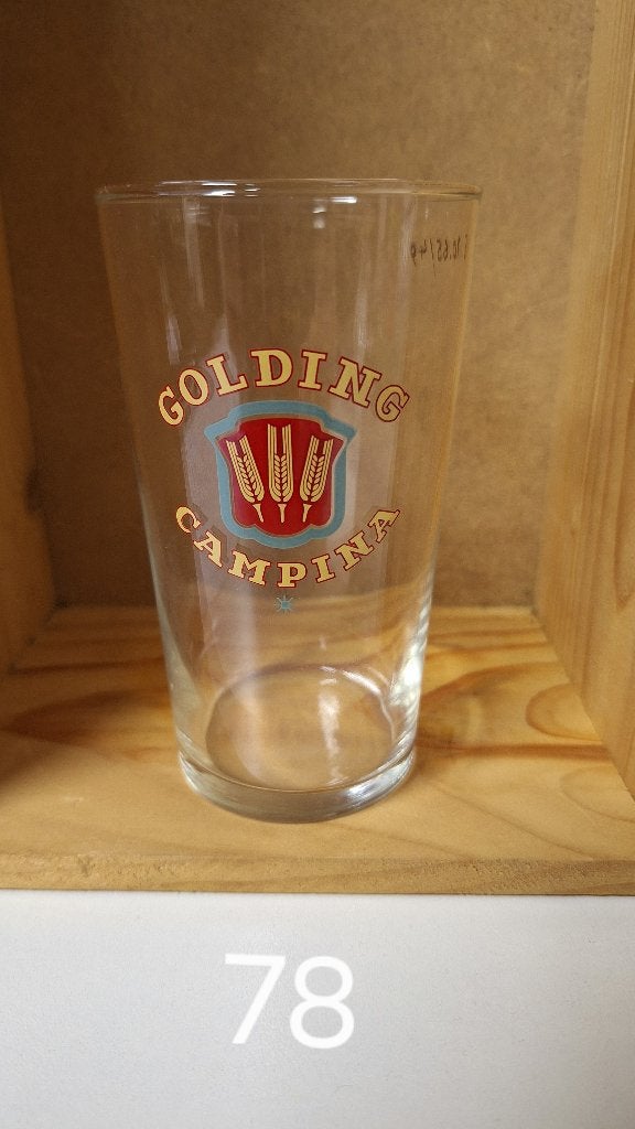 bierglas Campina (nr78), Ophalen, Gebruikt, Glas of Glazen, Overige merken