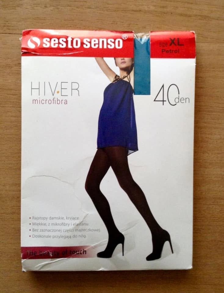 Collants  Petrol Sesto Senso Hiver 40 den t.XL, Vêtements | Femmes, Leggings, Collants & Bodies, Neuf, Taille 48/52 (XL), Enlèvement ou Envoi